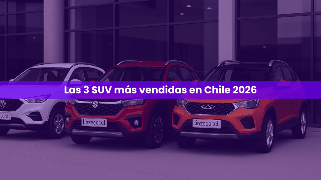 En este artículo te mostramos las 3 SUV más vendidas en Chile 2026 para que compres informado