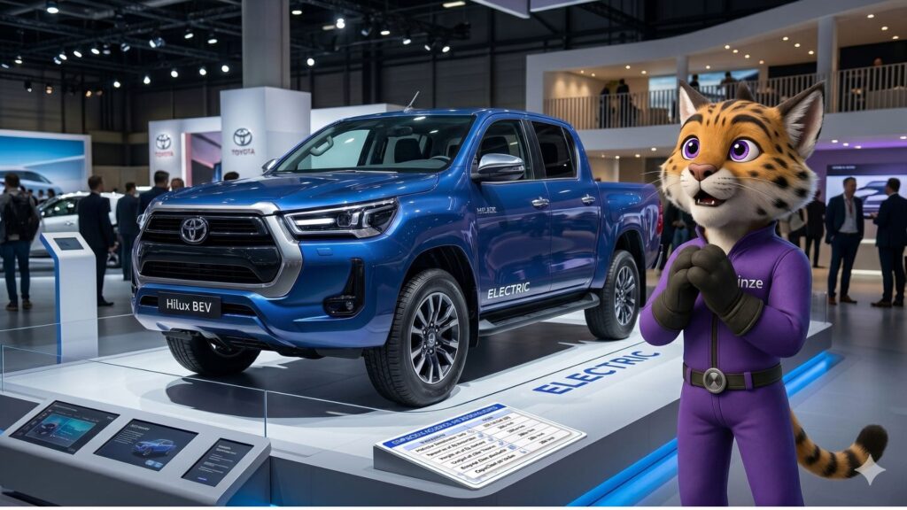 La nueva Toyota Hilux eléctrica 2026 llega a Chile.
