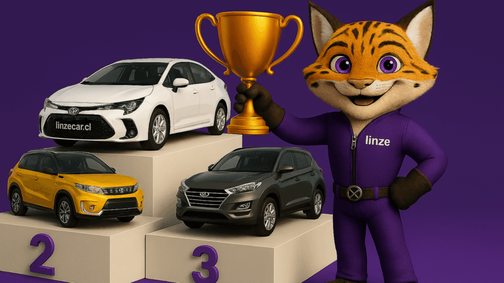 Toyota, Suzuki o Hyundai, cuáles son las marcas de autos favoritas de los chilenos en 2026